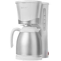 Clatronic® Kaffeemaschine mit Thermoskanne | für 8-10 Tassen Kaffee | kein Temperaturverlust | Filterkaffeemaschine | 1 Liter | Coffee machine | Filterkaffeemaschine mit Thermoskanne | KA 3327 weiß – Ansicht 8