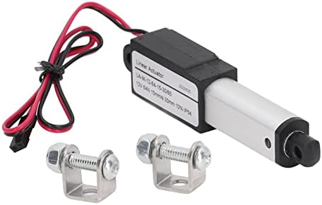 Pen Type Electric Linear Actuator 12V DC Micro Linear Actuator with 50mm Stroke Aluminum and ABS Construction for Agricultural Machinery and Factory Automation Systems (30mm)