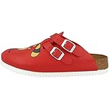 Birko-Flor Birkenstock Classic Kay Birko-Flor Damen Clogs, Cat Red (582516), 39 EU