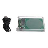 Generatore di onde a frequenza regolabile 0,01 Hz-100 kHz, 7,83 Hz per dispositivo a risonanza sinusoidale SCHUMANN, custodia in acrilico portatile con alimentazione USB per il relax (argento)