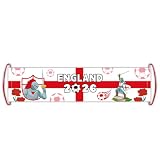 England World Soccer Cup 2026 Cheer Banner – Patriotic Soccer England Fan Cheer Sign – Reusable Handheld Waving Flag for Stadium Game Day & National Team Support
