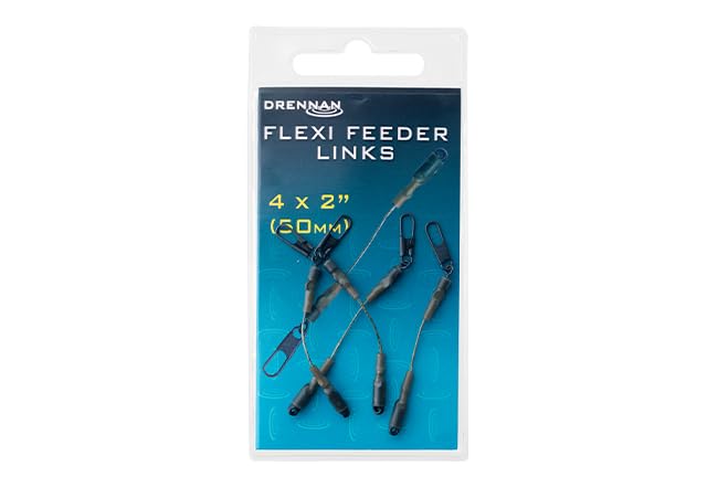 Drennan Flexi Feeder Links 4 x 2 (50mm)