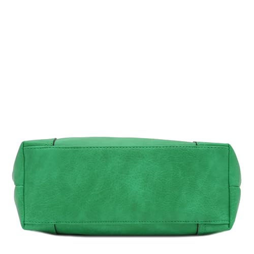 Image of Hobo Shoulder Bag with Big Snap Hook Hardware