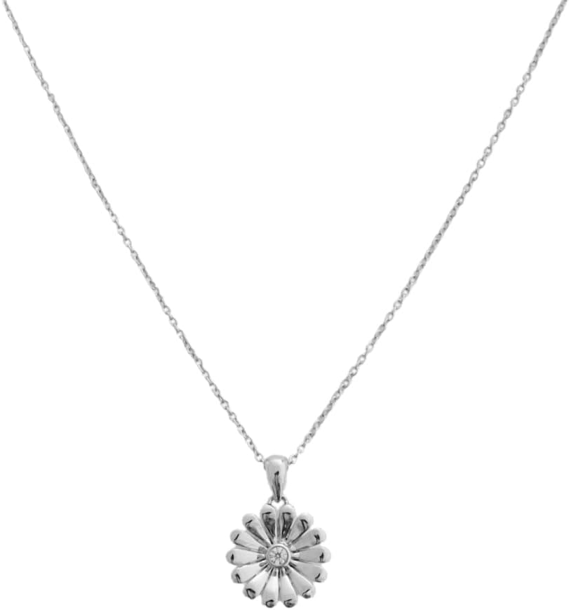HONEYCAT Daisy Flower Bloom Necklace in Gold, Rose Gold, or Silver | Minimalist, Delicate Jewelry