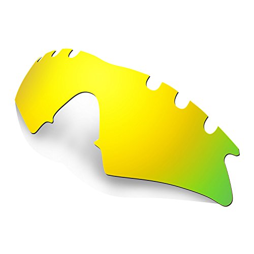 Lentes Oakley M Frame Sweep-Vented de repuesto doradas para ciclismo y running bajo el sol