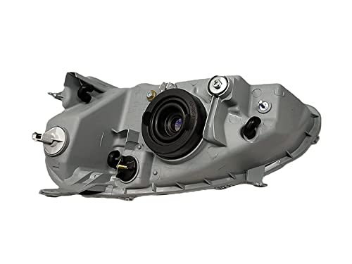 Image of K D Headlight assembly for Tata Indigo CS 2002-2018 (Right /Driver Side) YELLOW ( WITHOUT ADJUSTABLE MOTOR)
