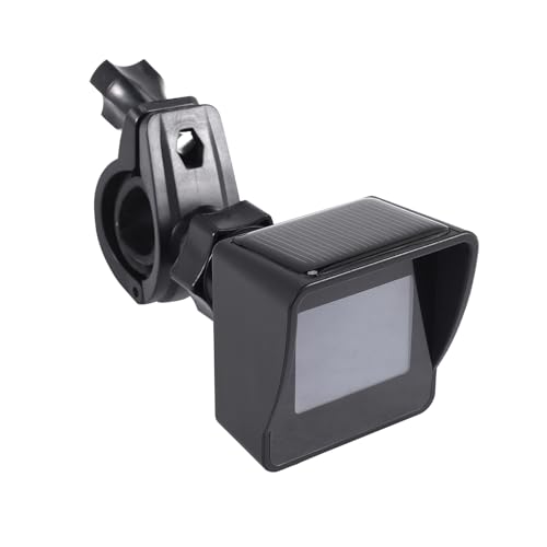 TPMS pour moto moniteur de pression des pneus solaire LCD 3 capteurs externes