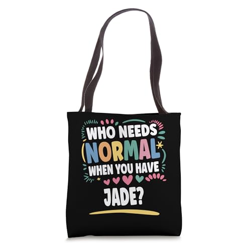 Bolsa Tote Personalizada con Nombre JADE miniatura 1