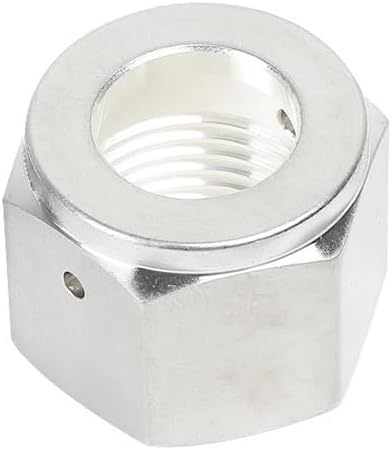 SS316L Stainless Steel VCR high Cleanliness EP Grade 1I4 1I2 3I4 1 inch Female Head Silver Plated(0.5inch)