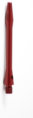 US Darts Cañas de dardos de aluminio rojo 3 juegos (9 ejes), 2BA Ex-Short