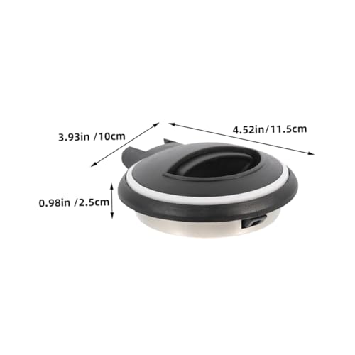 FELTECHELECTR 3pcs Electric Kettle Lid Replacement Heating Water Kettle Lids Easy to Install Efficient Seal for Home Restaurant Use