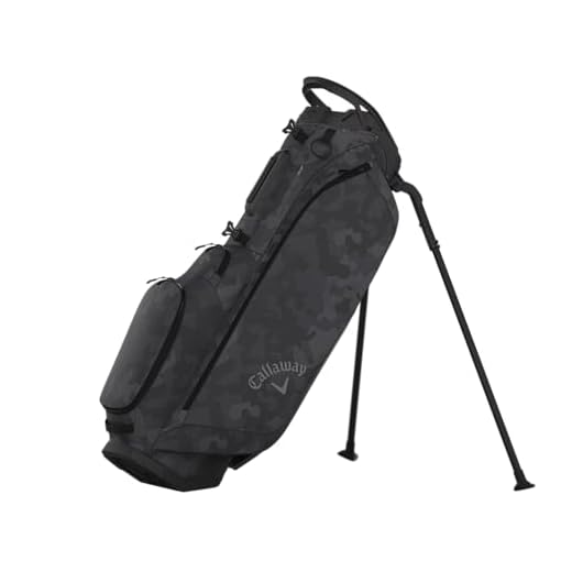 Callaway Golf Fairway C Lightweight Stand Bag, 2026, Black/Camo