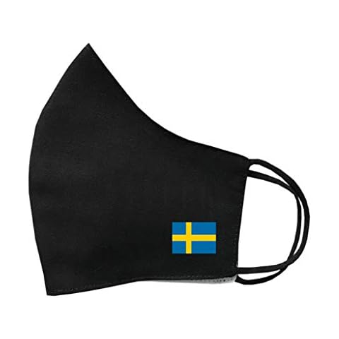 Sweden Flag Cotton Face Mask Covering Cover