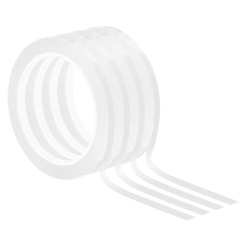 Ruban adhésif pour tableau blanc 1/4" PATIKIL blanc effaçable pour marquage graphique en lot de 4