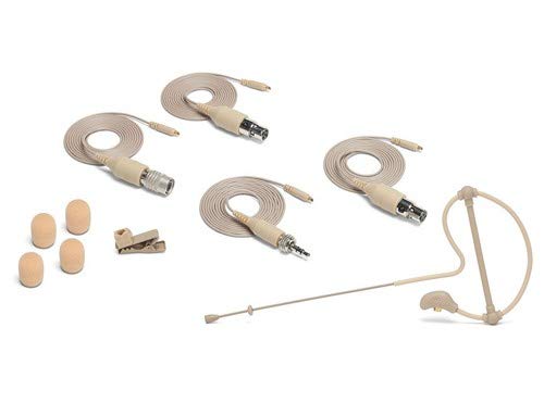 SAMSONSE10x Low-Profile Omnidirectional Earset Microphone,Beige