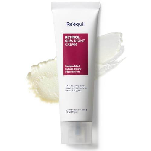 RE' EQUIL 0.1% Retinol Night Cream | Repairs Wrinkles & Fine Line...