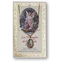 Hermanos Bonella | Medalla del Ángel Custodio y Tarjeta con
