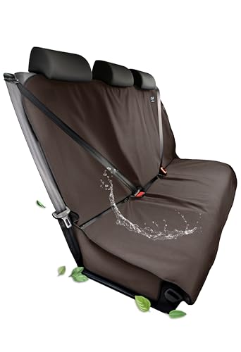 AUTHENTICS Chill 軽/普通車 シートカバー 防水 抗菌 消臭 かけるだけ 簡単 汎用 洗える 快適なドライブを実現 後部座席 リア ISOFIXチャイルドシート対応