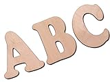 DIY Holzbuchstaben/Holzzahlen/Rohlinge in verschiedenen Größen zum basteln und bemalen. (Y)