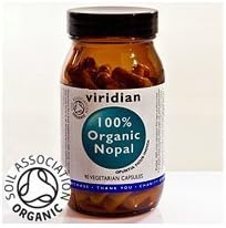 Viridian Organic Nopal 90 Vegcaps by Viridian