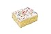 Our Specialty Yellow Cake Slice Square with Vanilla Icing, Frozen Birthday Cake with Sprinkles, 6 oz