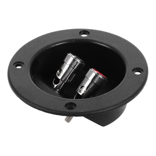 SEWOART Wide Vehicle Compatibility Subwoofer Box Plastic Metal Construction Speaker Wiring Easy-Install Terminal Connectors Terminal Box