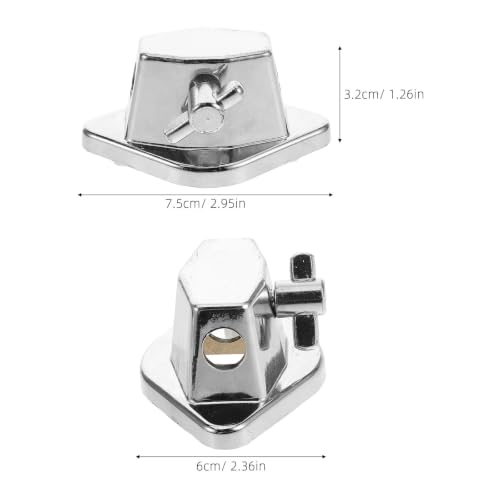 Bracket de montaje para Tom de Batería Homoyoyo 4pcs miniatura 2