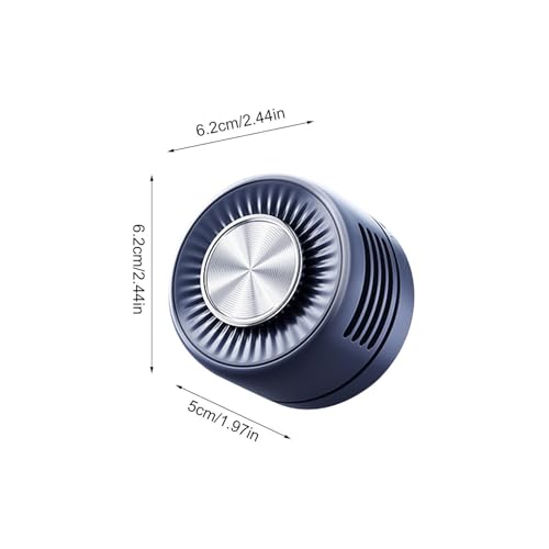 Mini ventilador portátil de batería con abrazadera para escritorio y exterior 6