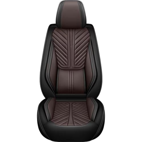 �I�[���V�[�Y�� �V�[�g�J�o�[ Compatible With Peugeot For 206 307SW 308 1�� ���j�o�[�T���T�C�Y PU �����p�J�[�V�[�g�J�o�[ �A�b�v�O���[�h�A�N�Z�T���[(Coffee)