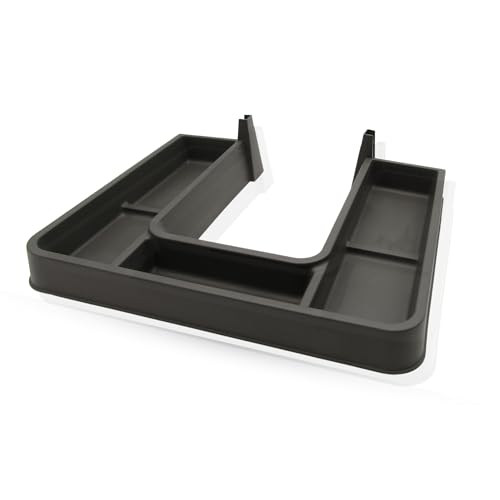 AZERODESIGN-Salva Sifon-para Mueble Bajo Lavabo-Salva Sifon Cocina- Instalacion en Cajones-para Salvar el Hueco Entre el Sifón de Desagüe y el Cajón (CAJONES Laterales Y Frontal)