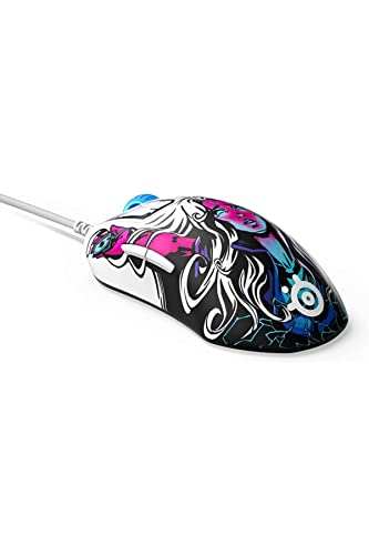 Image of SteelSeries Prime Neo Noir - FPS Gaming Mouse - 18,000 CPI TrueMove Pro Optical Sensor - 5 Programmable Buttons - Magnetic Optical Switches - Brilliant Prism RGB Lighting