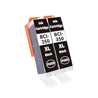 キャノン用 互換 インクカートリッジ BCI-350XLPGBK 互換 2個入り BCI-350XLPGBK ブラック 顔料 大容量 単品 キヤノン 互換インク インク
