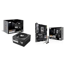 ASUS TUF Gaming 1000W Gold & TUF Gaming Z790-Plus WiFi LGA 1700 ATX Gaming Motherboard,Aura RGB