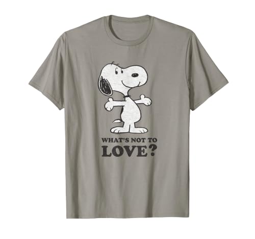 Snoopy ¿Qué es no amar? Camiseta
