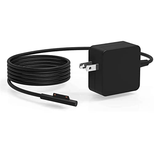 Ul Listed 24W 7.5Ft Long Charger Fit For Microsoft Surface Go, Go 2 Tablet, Pro 4 5 6 Core M3 Tablet 1735 1736 1824 1825 15V 1.6A Ac-Power-Supply-Adapter-Cord #TOP18