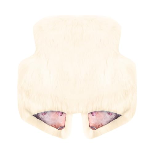 Girls Faux Furry Vest Coat Fleece Jacket Toddler Baby Girls Winter Thick Warm Waistcoat Furry Outerwear Top2