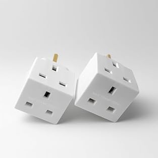 13amp multi adaptor enables you to power up to 2 devices simultaneously. This dual plug socket adaptor is compact, portable and lightweight. 3 way plug perfect for indoor use and many more etc. This triple socket adaptor plug is lightweight that make...