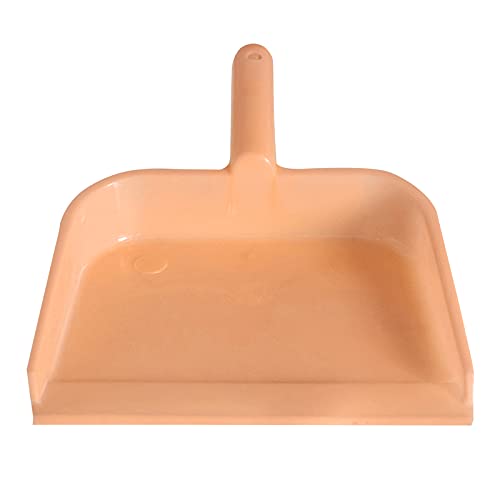 Image of Heart Home Plastic Lightweight 10 inch Dustpan With Comfort Grip Handle for Easy Sweep Broom, Pack of 2 (Pink & Light Pink)