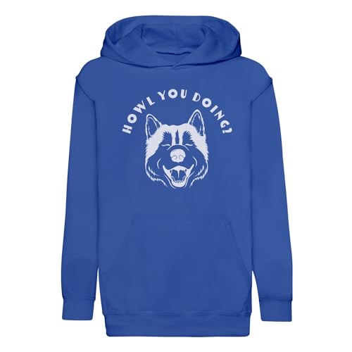 Sweat à capuche enfant loup husky vêtement animaux Fabulous