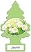 LITTLE TREES Car Air Freshener | Hanging Paper Tree for Home or Car | Jasmin | 12 Pack