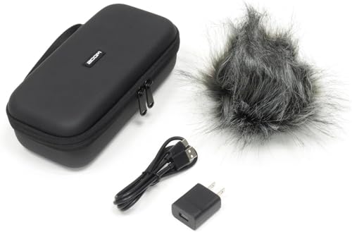 Image of Zoom H6essential 6-Track 32-Bit Float Portable Audio Recorder Bundle with APH-6e H6essential Accessory Pack with Hairy Windscreen, Padded Shell Case, AC Adapter, & USB C-Cable (H6e + APH6E Bundle)