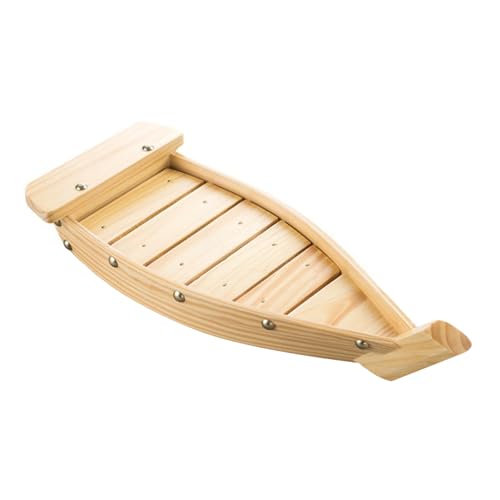 Bandeja Decorativa de Sushi en Forma de Barco 37cm miniatura 1