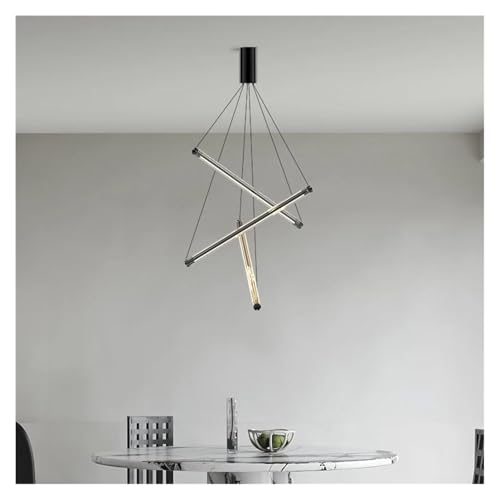 Lustre LED pour escalier en colimaçon et grande salle à manger