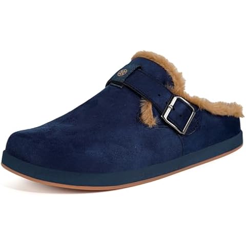 Chaussons Daim Sisttke Bleu Marine Cover
