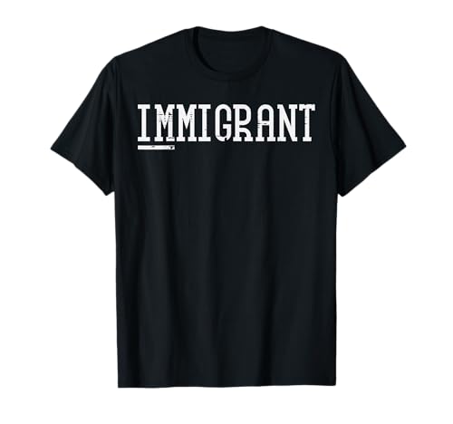 Immigrant Im Underlined Rights Minimalista Hombres Mujeres Niños Camiseta
