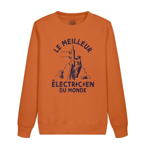 Sweat enfant le meilleur électricien du monde pour jouer au grand bricoleur à la maison