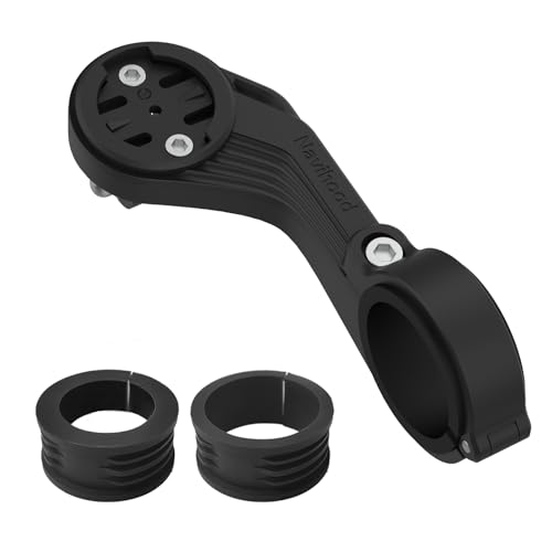 MEILAN C2 Bike Computer Mount, Universal Handlebar Mount for GPS Bike Computer, Out-Front Bike Mount Fits 31.8mm Handlebars, Compatible with GoPro Camera & Bicycle Front Light