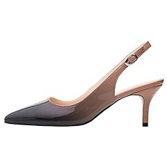 Nude Black Patent