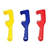 3 Pieces Plastic Bucket Lid Opener 5 Gallon Paint Can Lid Opener, Bucket Lid Lifter Remover Wrench...