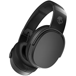 1 of Skullcandy Crusher Wireless Bluetooth Headphones with Multi-Sensory Bass, Noise Isolating Over-Ear Fit, Up to 50 Hours Battery, Microphone for iPhone Android